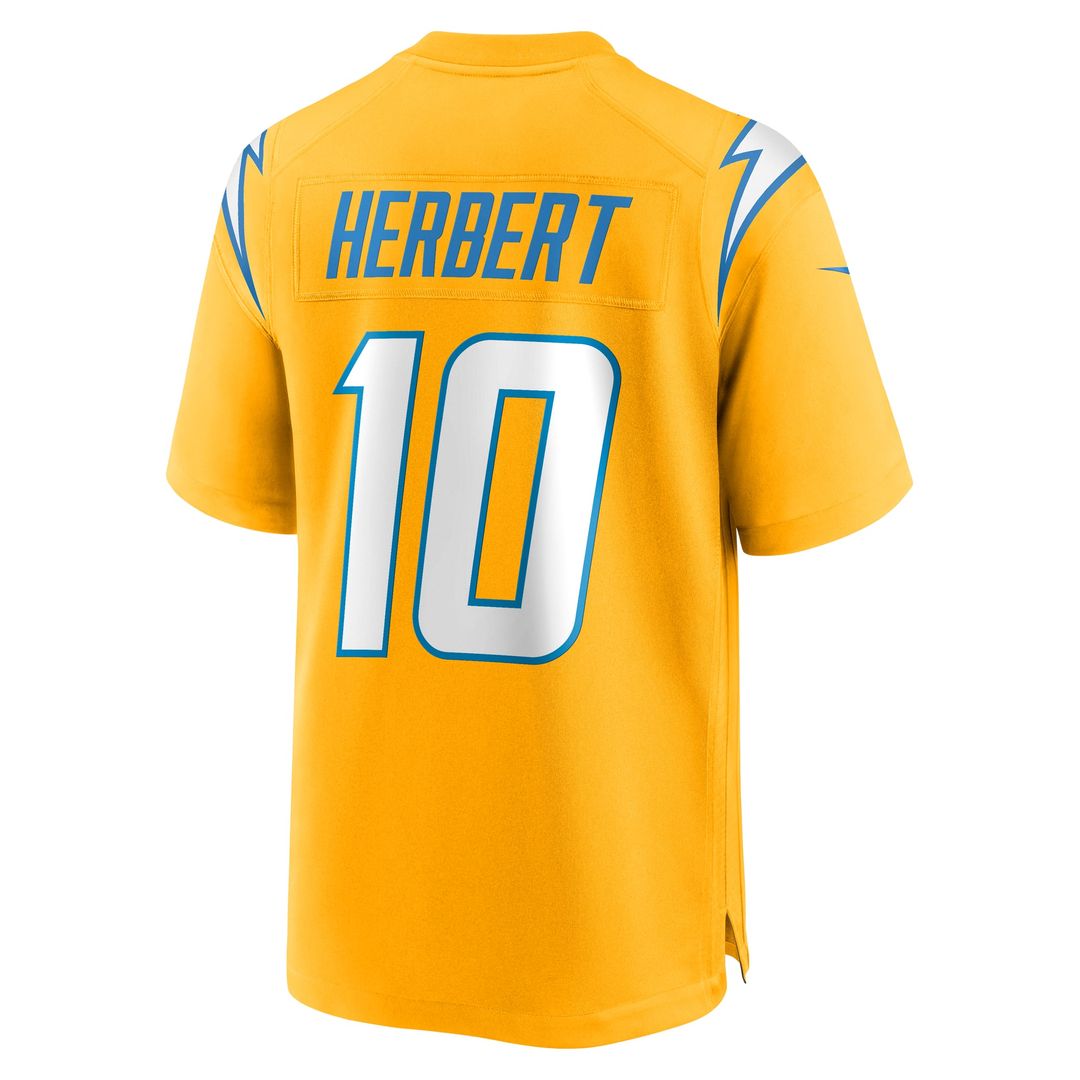 Los Angeles Chargers Justin Herbert Nike Player Game Jersey - Powder Blue
