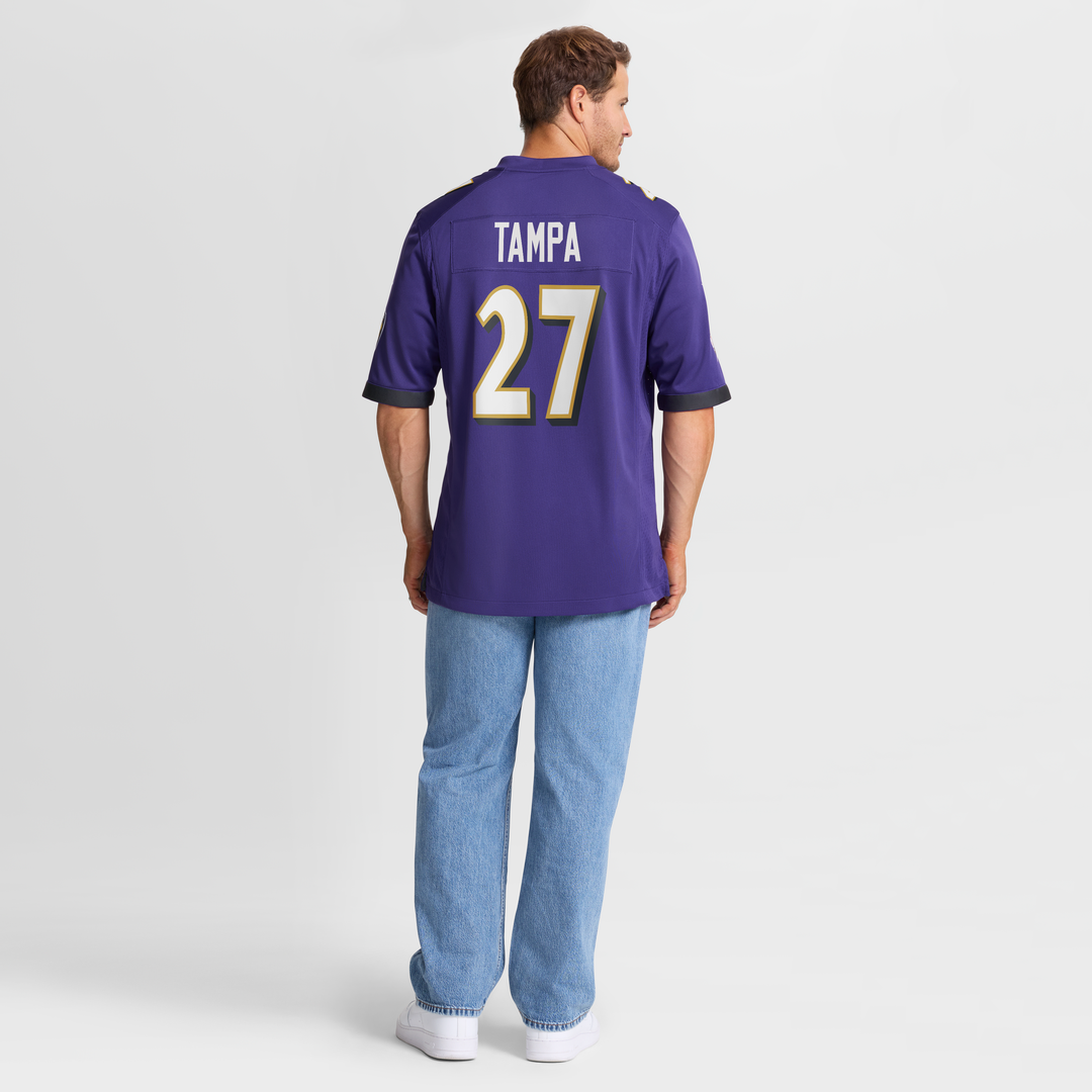 Baltimore Ravens T.J. Tampa Nike Team Game Jersey - Purple