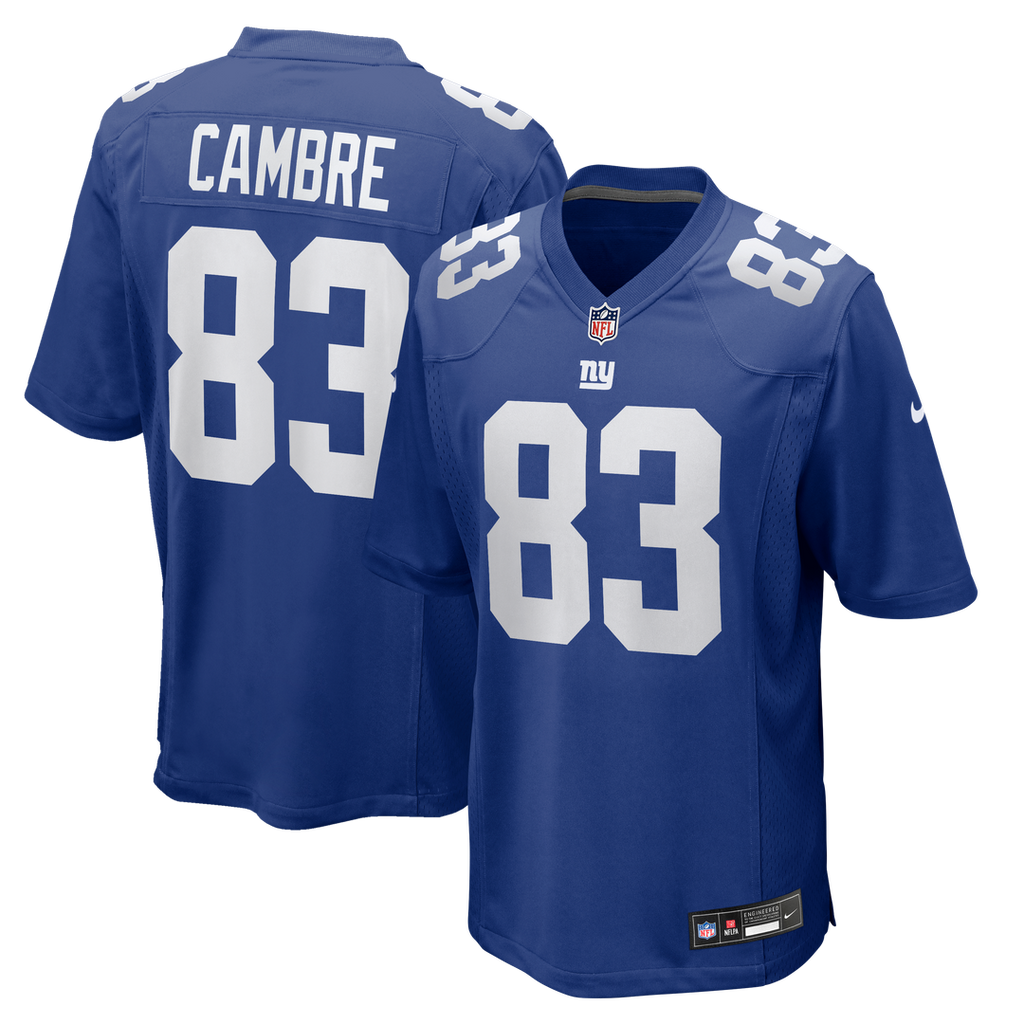 New York Giants Dalen Cambre Nike Team Game Jersey - Royal