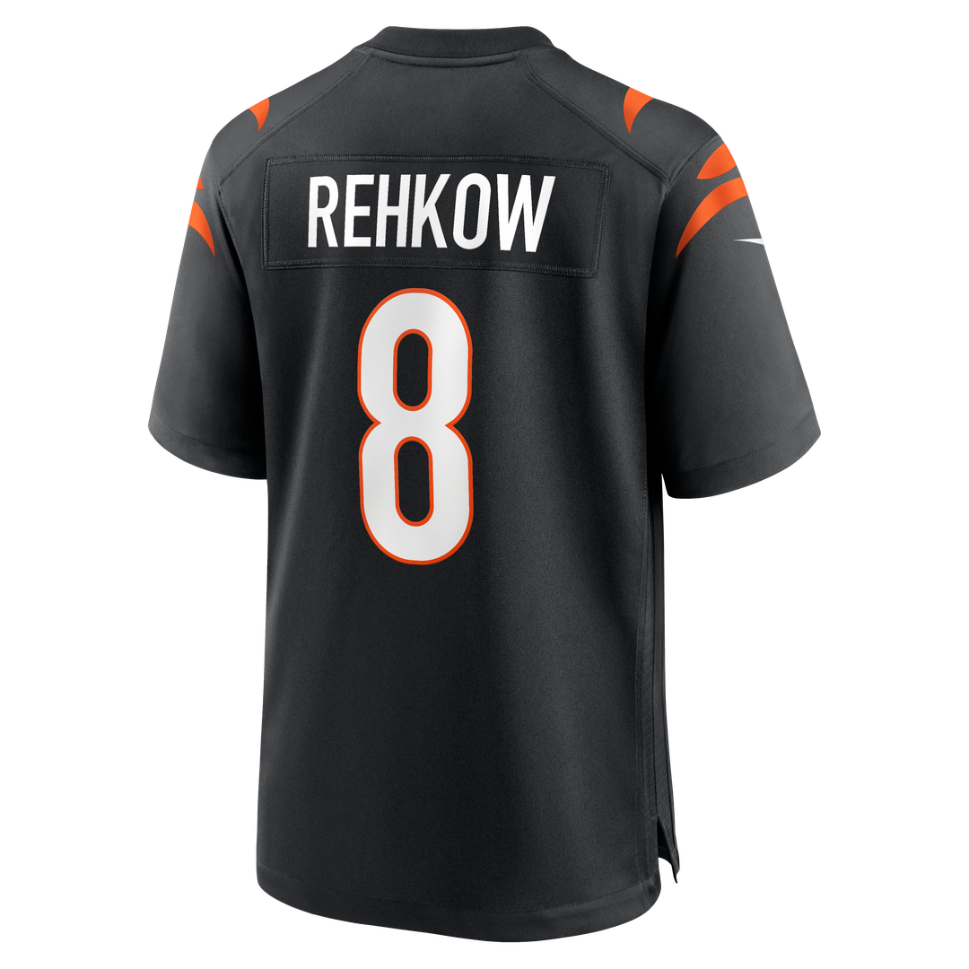 Cincinnati Bengals Ryan Rehkow Nike Game Jersey - Black