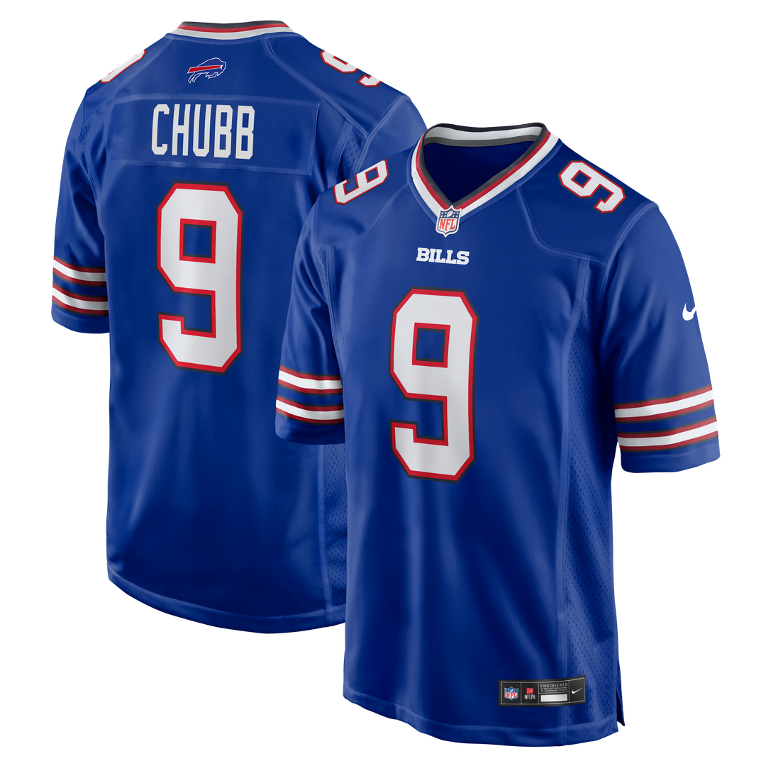Buffalo Bills Bradley Chubb Nike Team Game Jersey - Royal