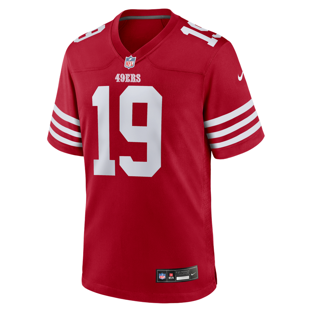 San Francisco 49ers Trent Taylor Nike Team Game Jersey - Scarlet