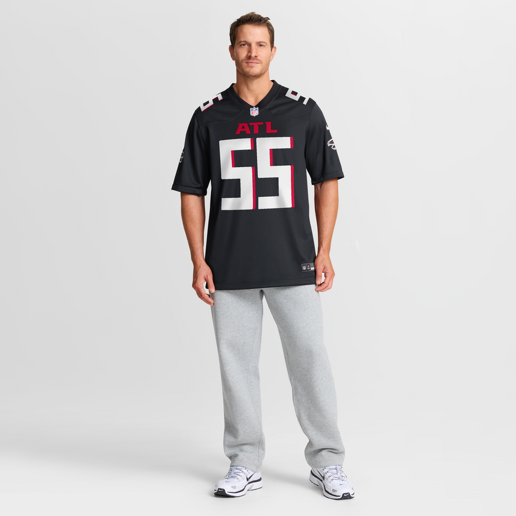 Atlanta Falcons John Abraham Nike Game Retired Player Jersey - Black
