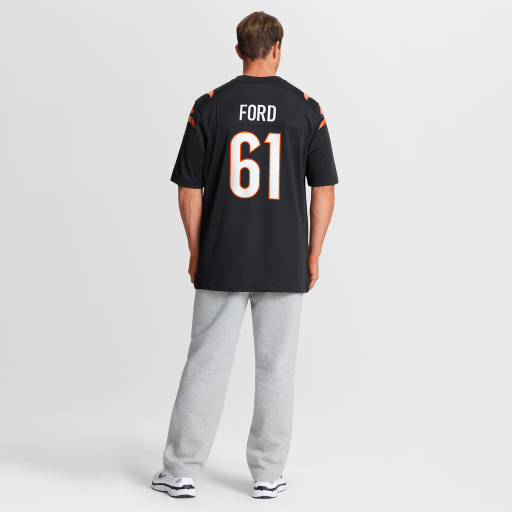Cincinnati Bengals Cody Ford Nike Game Jersey - Black