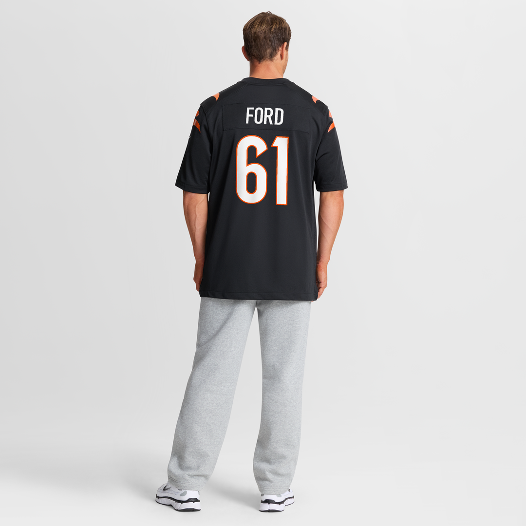 Cincinnati Bengals Cody Ford Nike Game Jersey - Black