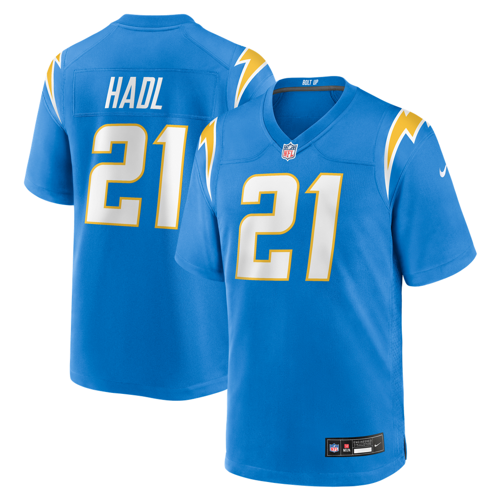 Los Angeles Chargers John Hadl Nike Game Retired Player Jersey - Powder Blue