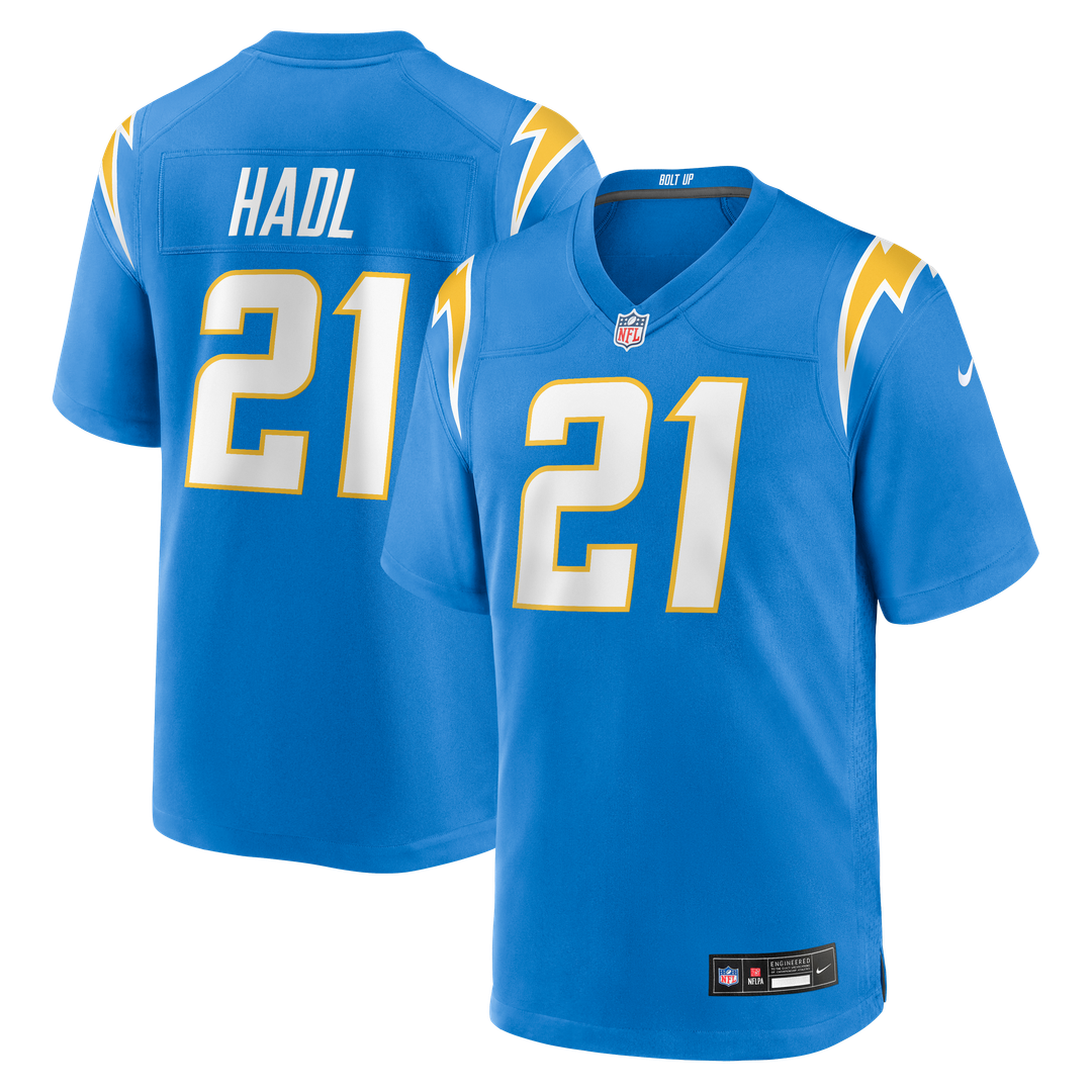 Los Angeles Chargers John Hadl Nike Game Retired Player Jersey - Powder Blue