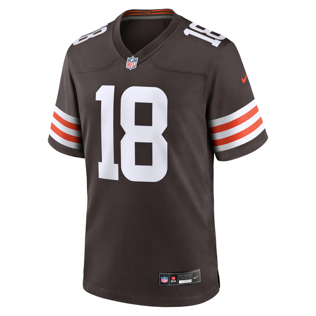 Cleveland Browns David Bell Nike Game Jersey - Brown