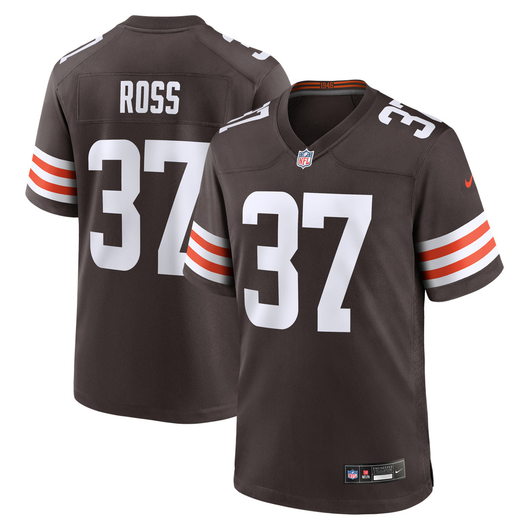 Cleveland Browns D'Angelo Ross Nike Team Game Jersey - Brown