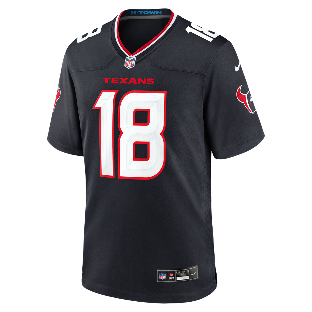 Houston Texans Graham Mertz Nike Team Game Jersey - Navy