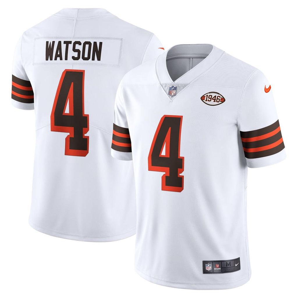 Cleveland Browns Deshaun Watson Nike 2021 Alternate Vapor Limited Jersey - White