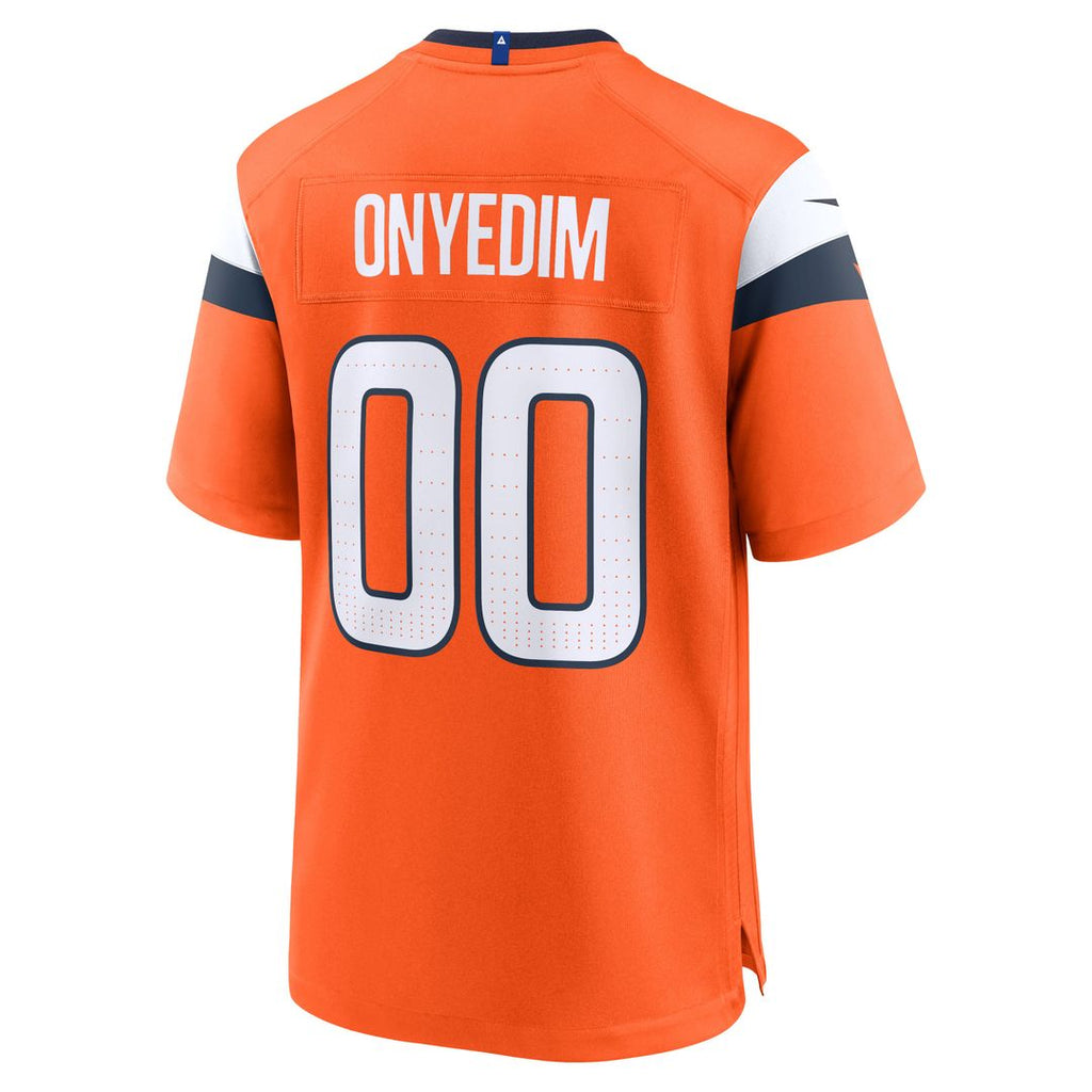 Denver Broncos Tyler Onyedim Nike Game Jersey - Orange