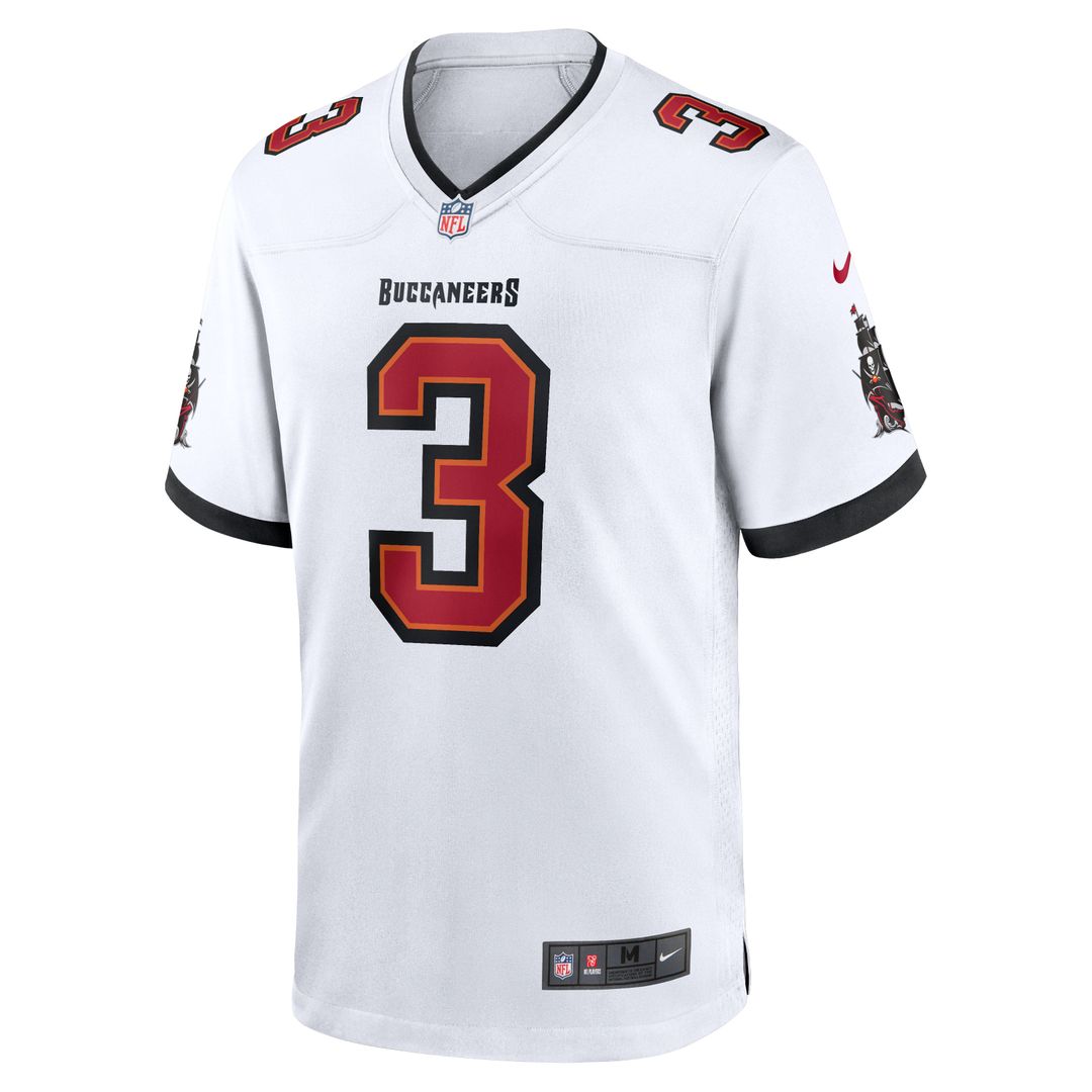 Tampa Bay Buccaneers Rueben Bain Jr. Nike Game Jersey - White