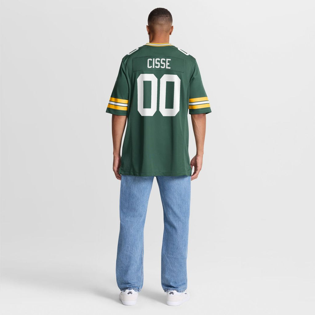 Green Bay Packers Brandon Cisse Nike Game Jersey - Green
