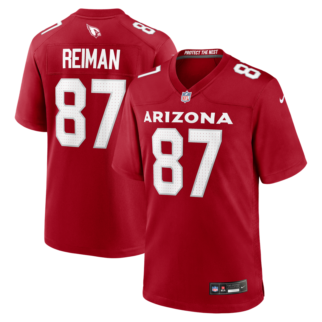 Arizona Cardinals Tip Reiman Nike Team Game Jersey - Cardinal