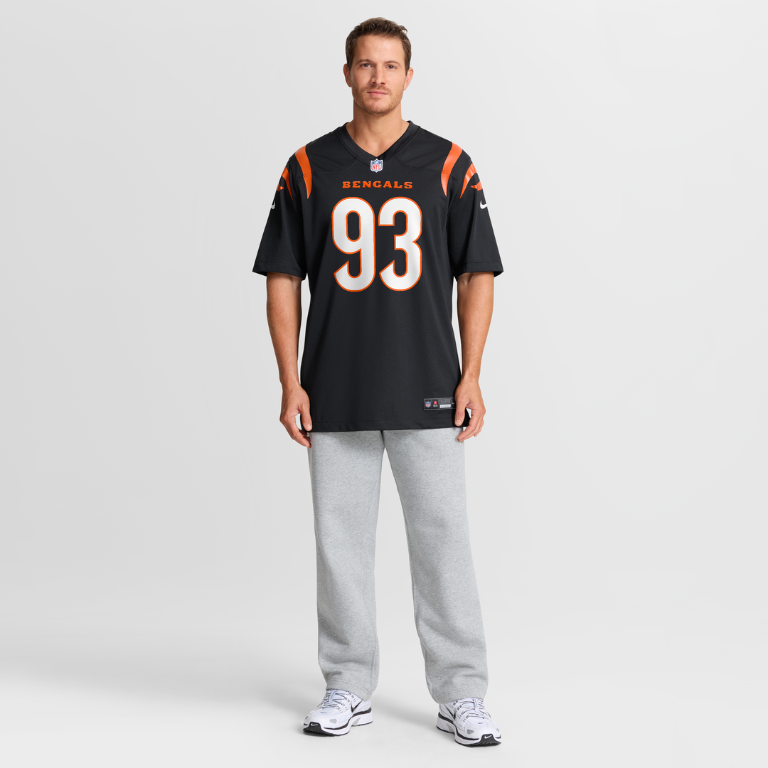 Cincinnati Bengals McKinnley Jackson Nike Game Jersey - Black