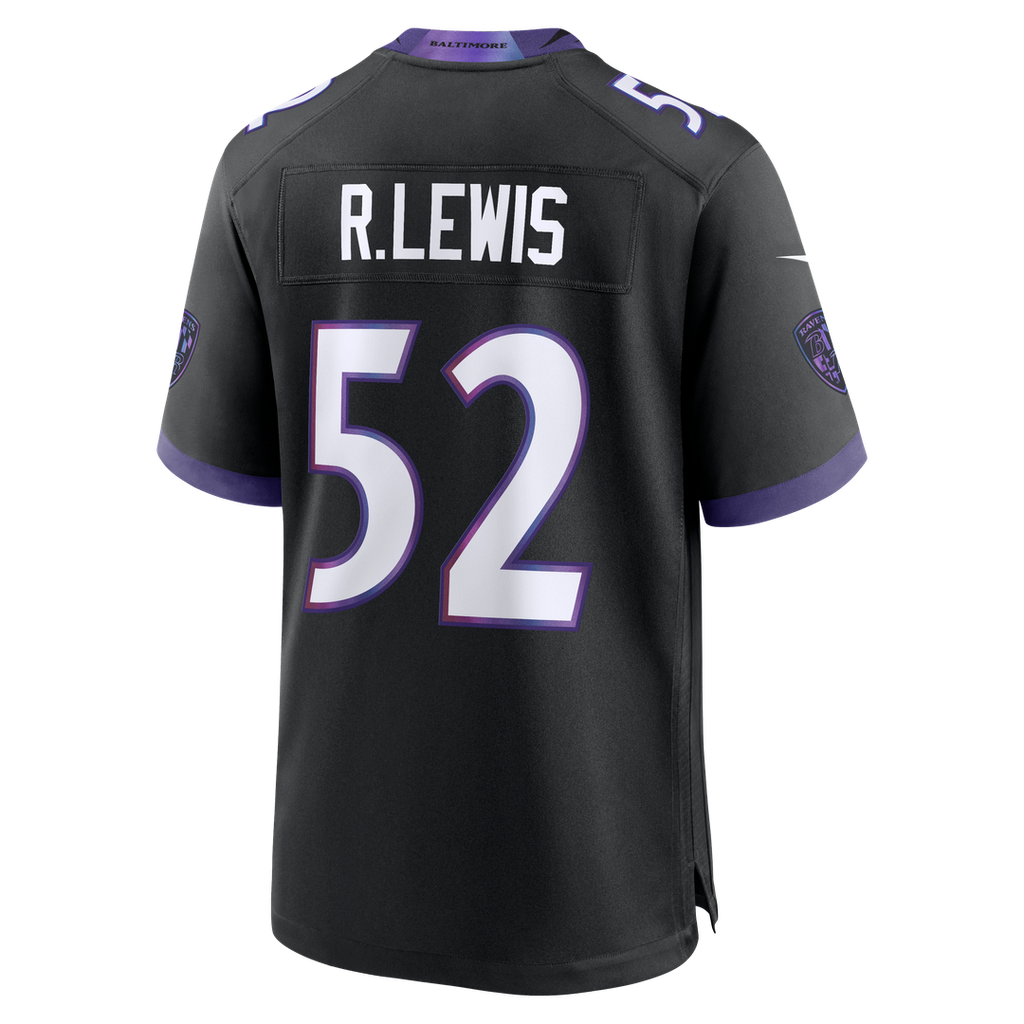 Baltimore Ravens Ray Lewis Nike Alternate Retired Player Game Jersey - Black