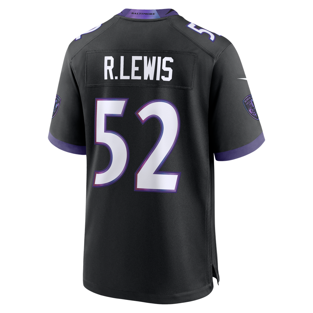 Baltimore Ravens Ray Lewis Nike Alternate Retired Player Game Jersey - Black