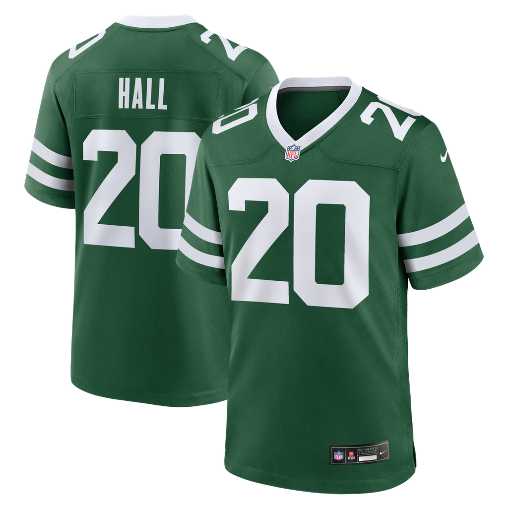 New York Jets Breece Hall Nike Game Jersey - Legacy Green