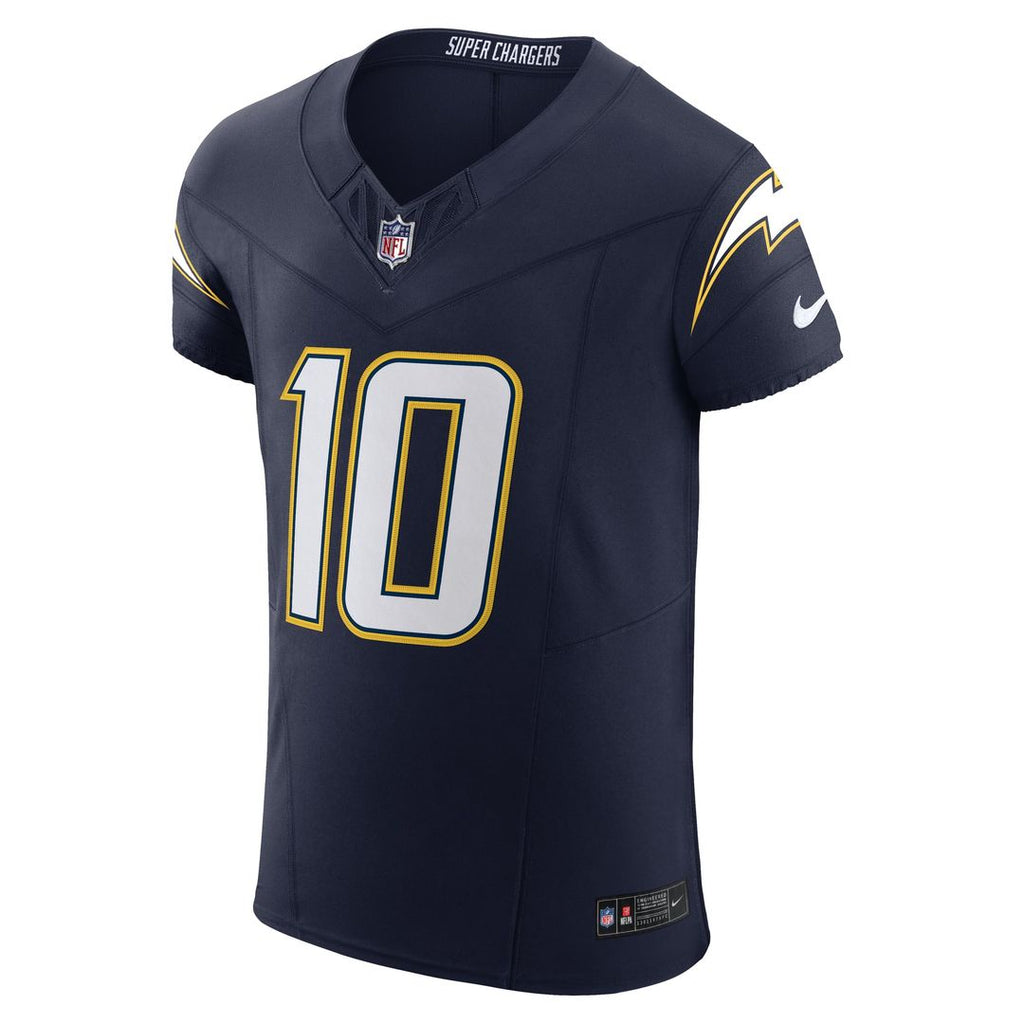 Los Angeles Chargers Justin Herbert Nike Alternate Vapor F.U.S.E. Elite Jersey - Navy