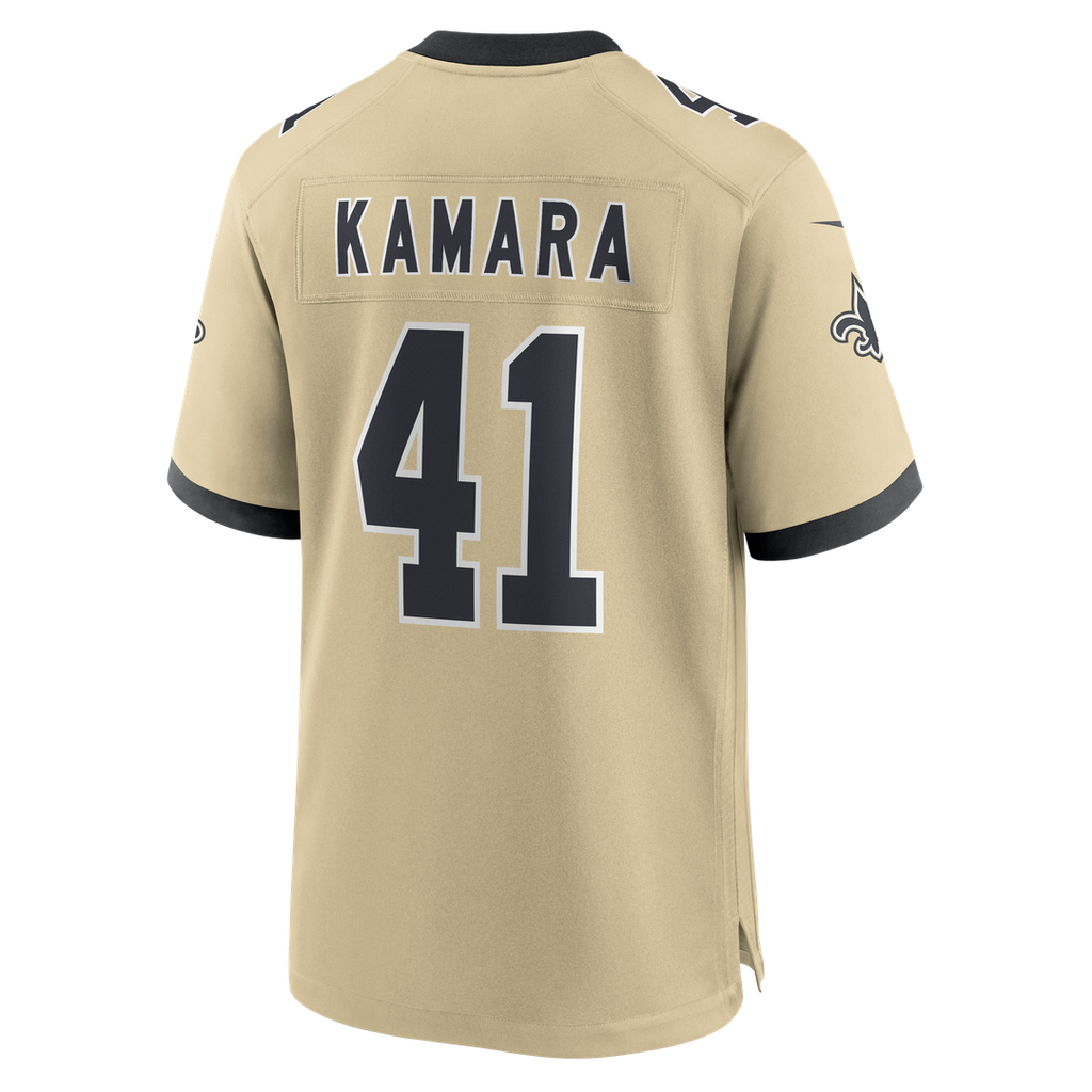 New Orleans Saints Alvin Kamara Nike Game Jersey - Black