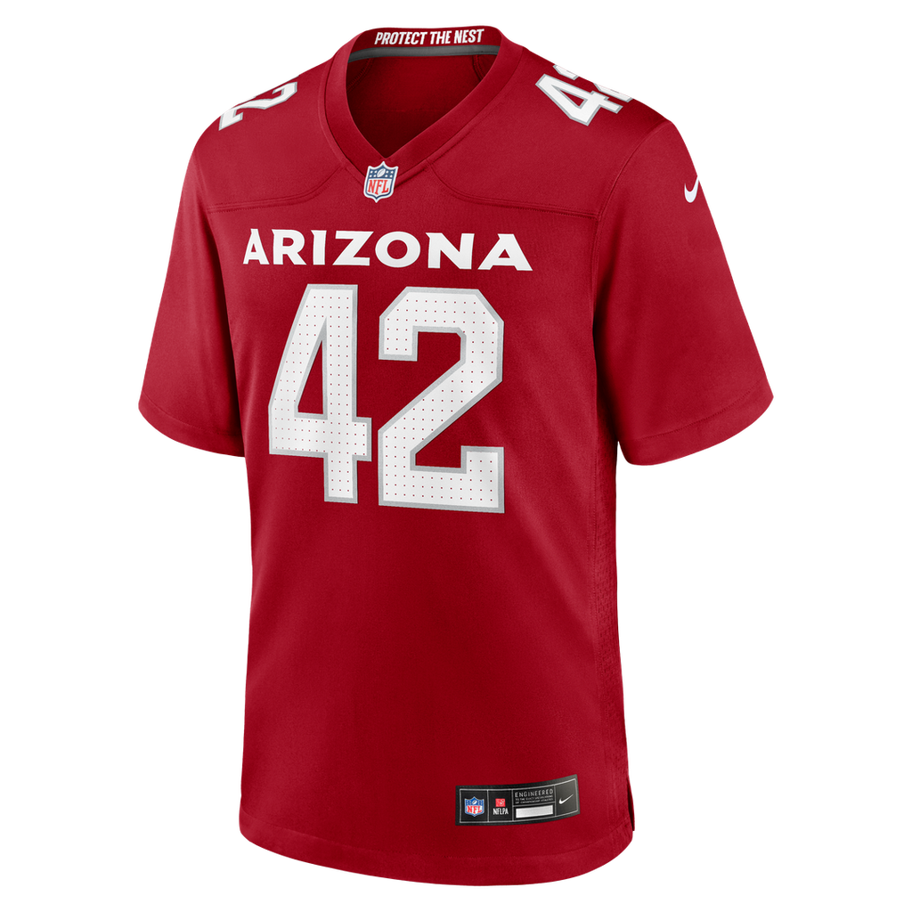 Arizona Cardinals Dadrion Taylor-Demerson Nike Team Game Jersey - Cardinal