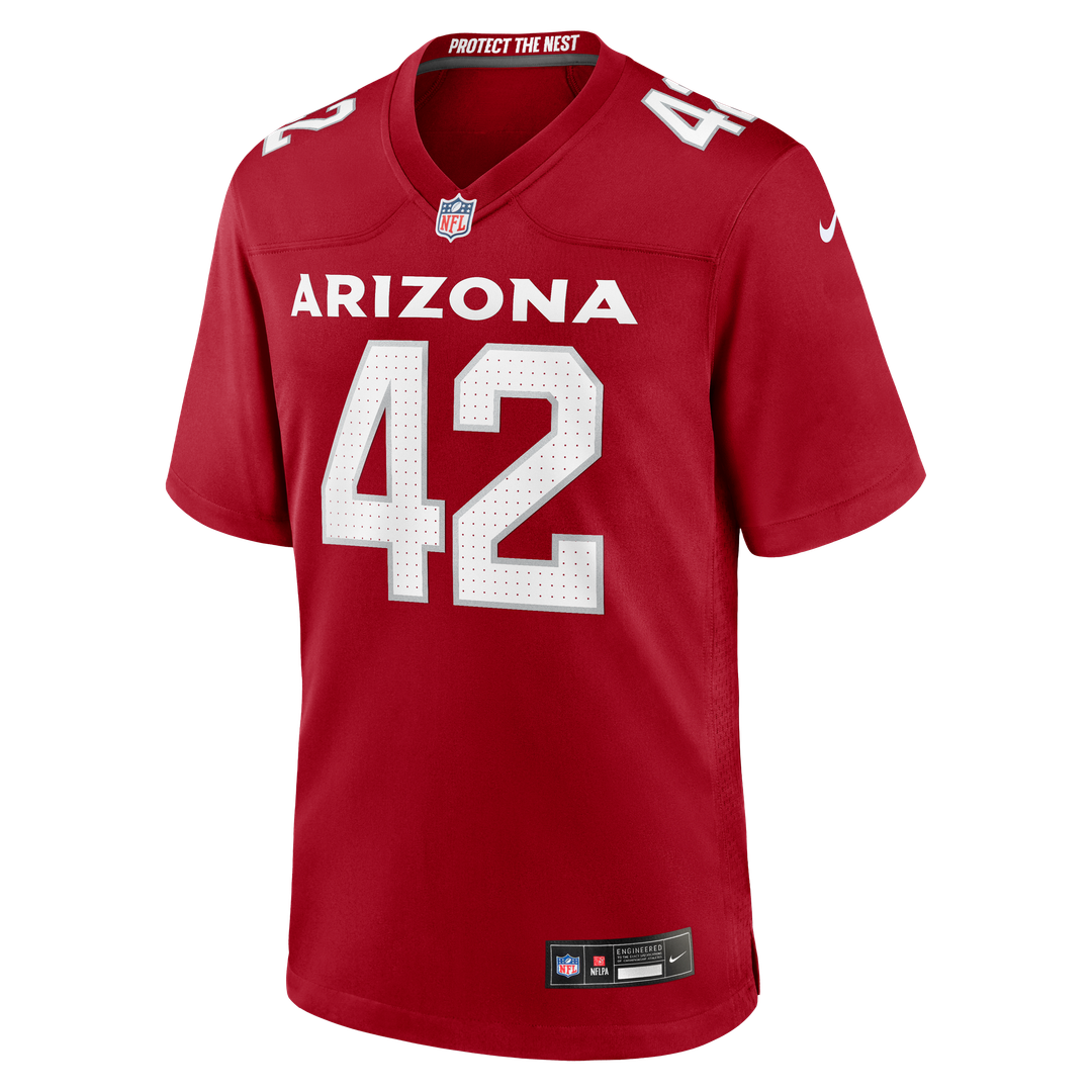 Arizona Cardinals Dadrion Taylor-Demerson Nike Team Game Jersey - Cardinal
