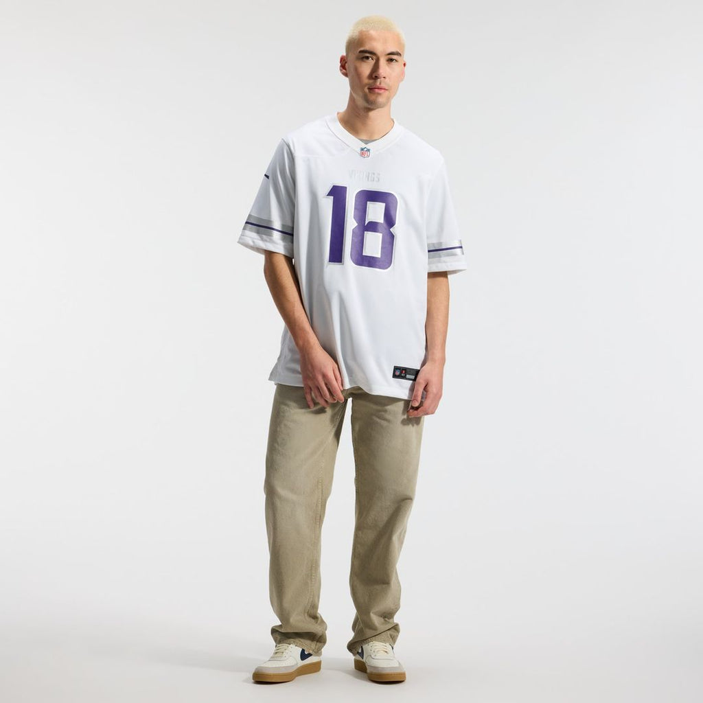 Minnesota Vikings Justin Jefferson Nike Classic Player Game Jersey - Purple