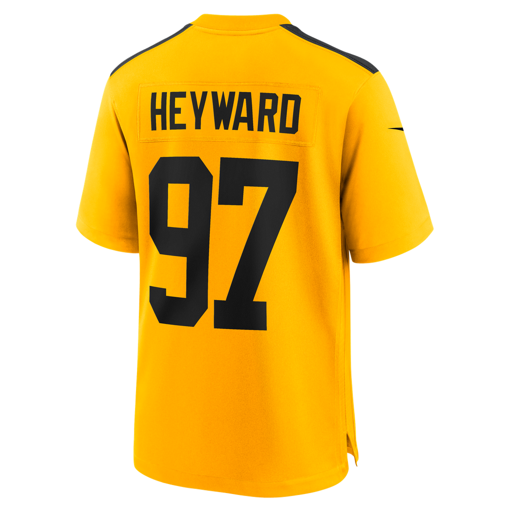 Pittsburgh Steelers Cameron Heyward Nike Alternate 1933 Throwback Game Jersey - Gold