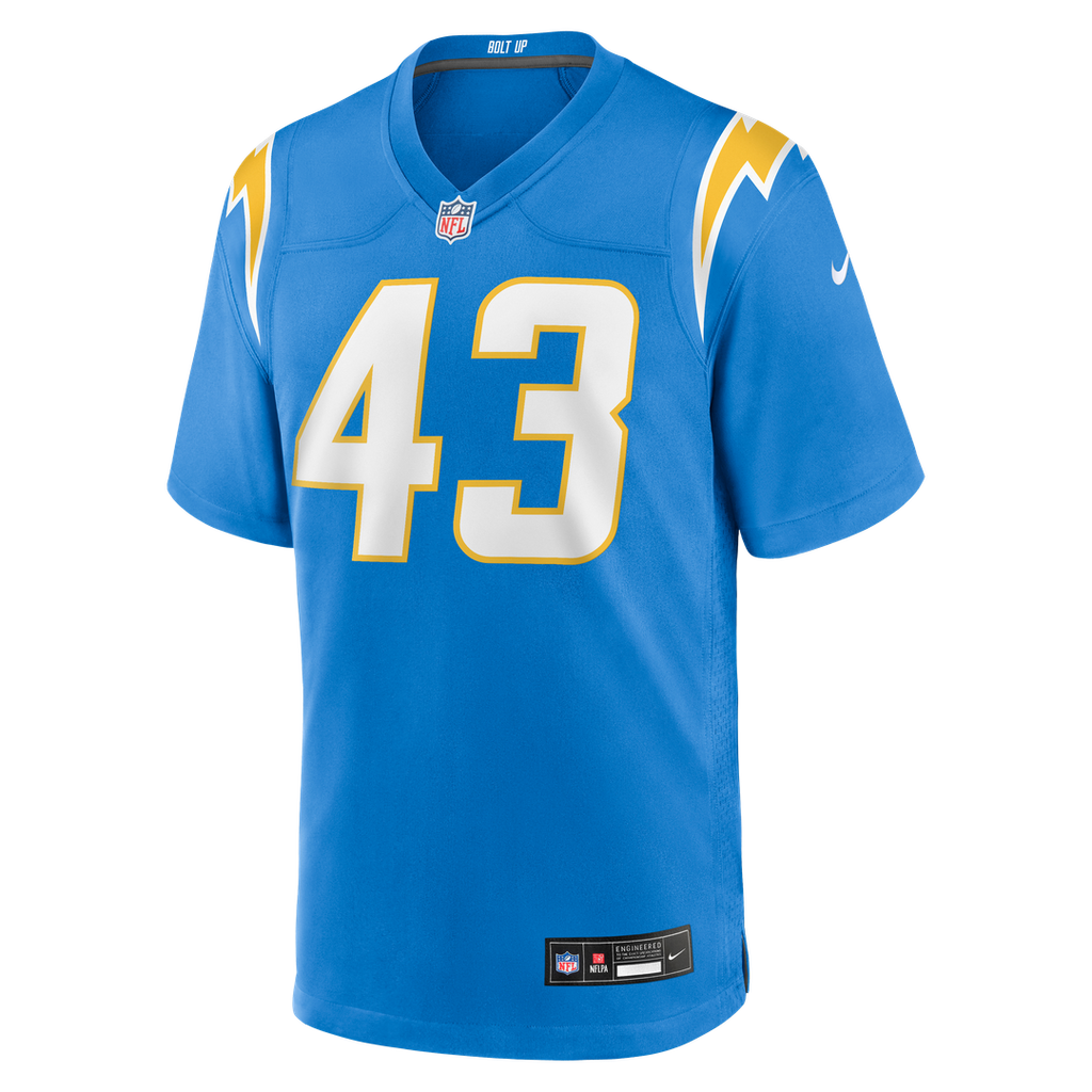 Los Angeles Chargers Troy Dye Nike Game Jersey - Powder Blue