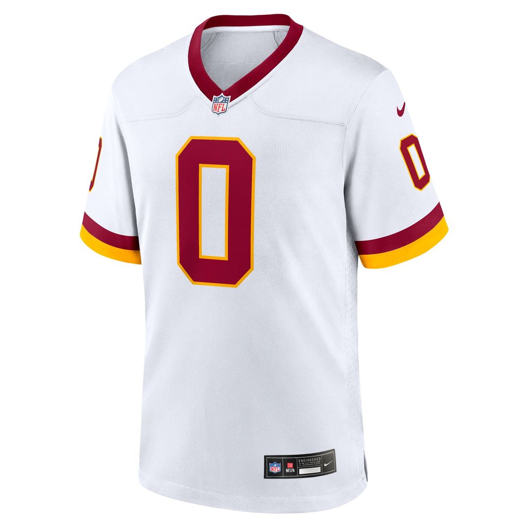 Washington Commanders Mike Sainristil Nike Hail Raiser Alternate Game Jersey - Black
