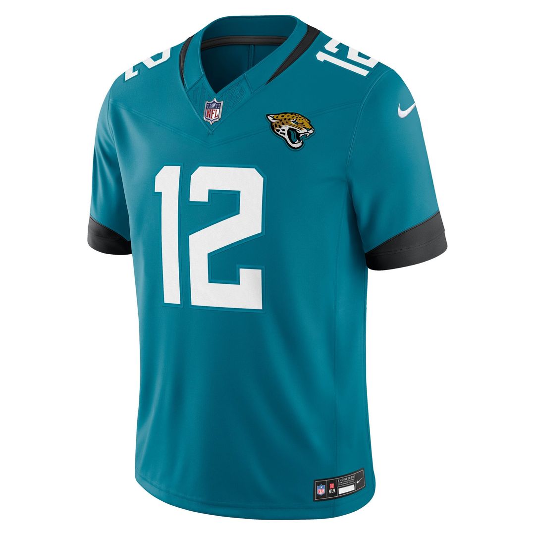 Jacksonville Jaguars Travis Hunter Nike Team Vapor F.U.S.E. Stitched Limited Jersey - Teal