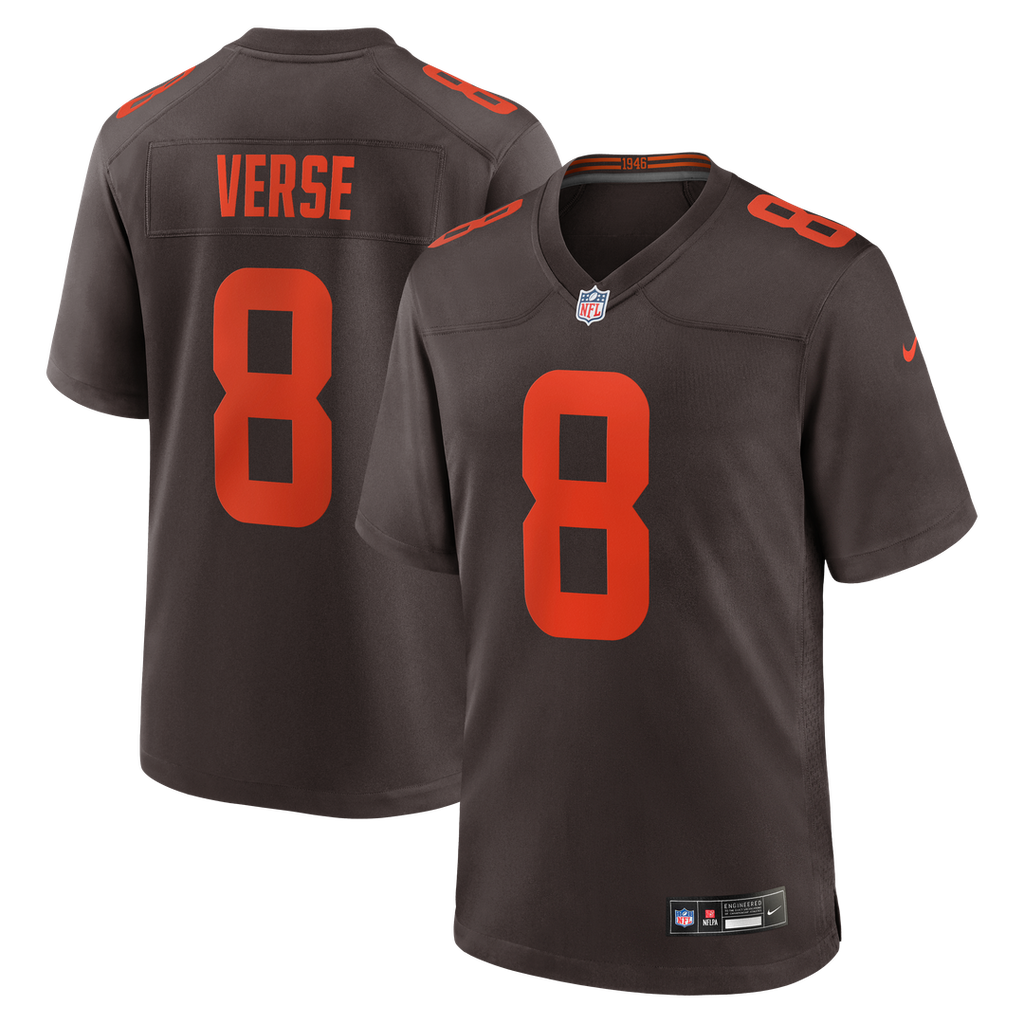 Cleveland Browns Jared Verse Nike Nike Game Jersey - Brown