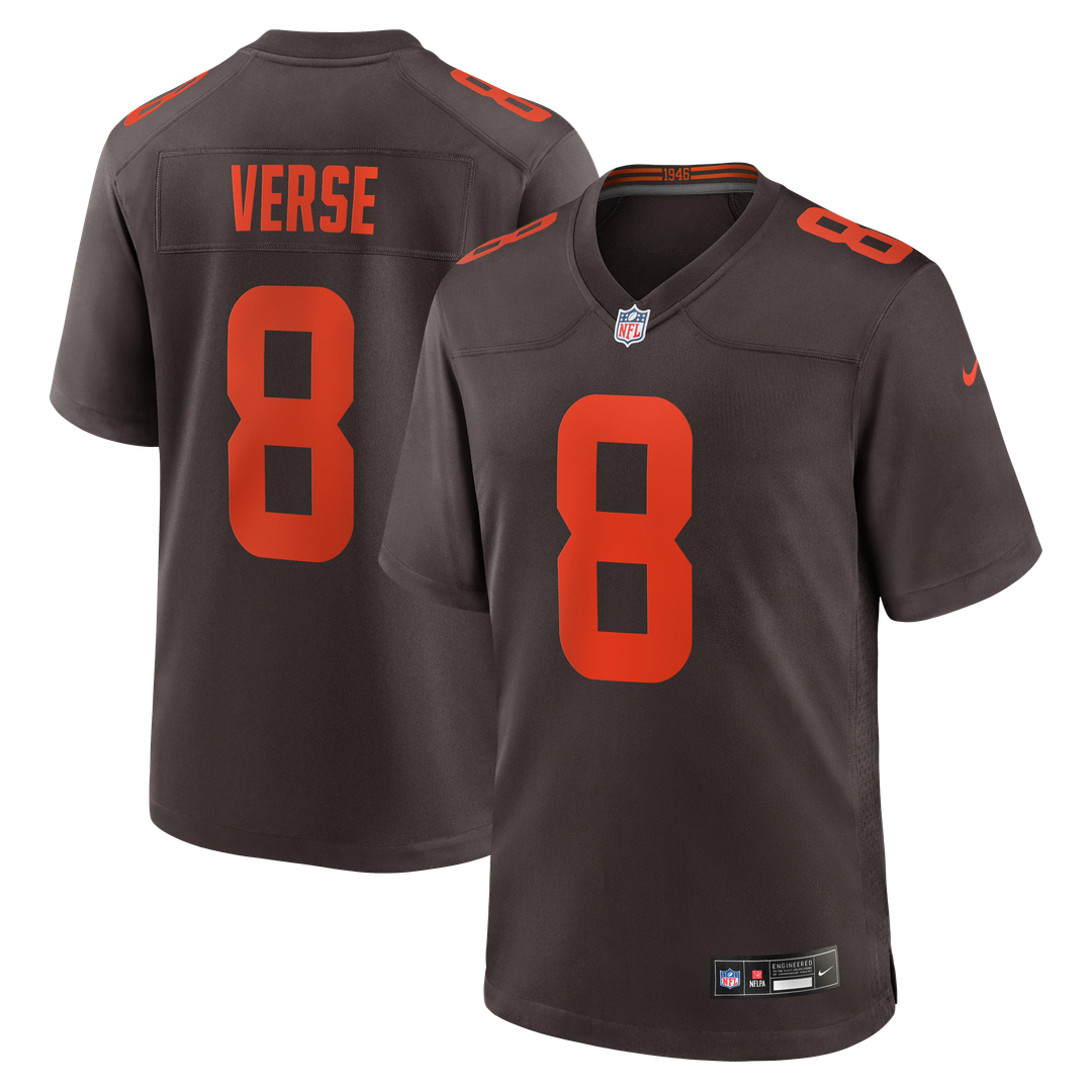 Cleveland Browns Jared Verse Nike Nike Game Jersey - Brown