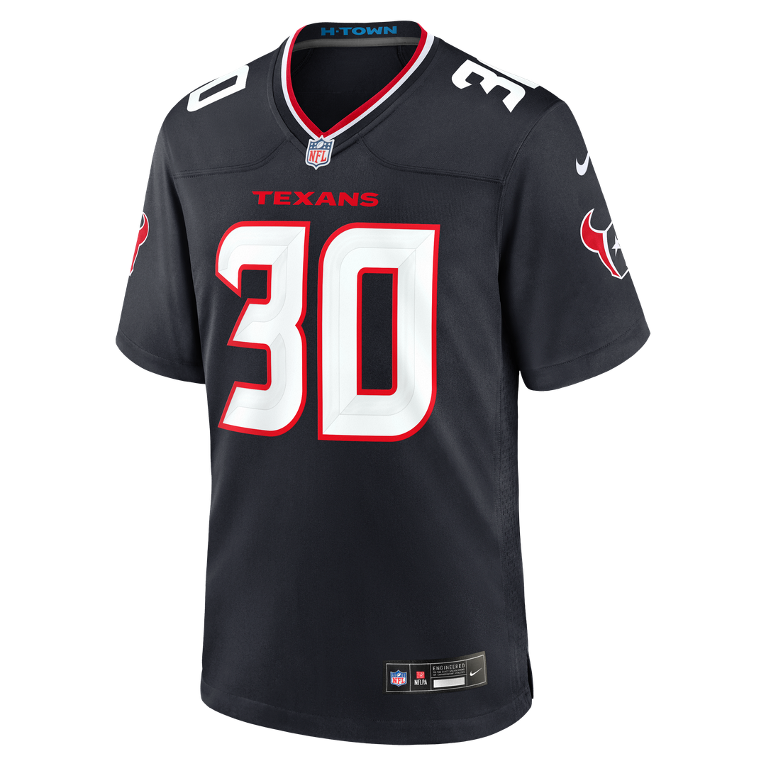 Houston Texans Brandon Codrington Nike Team Game Jersey - Navy