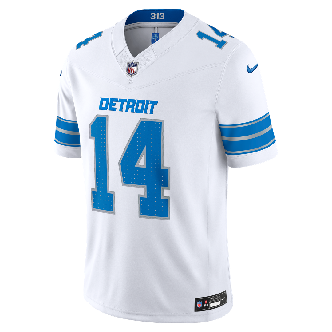Detroit Lions Amon-Ra St. Brown Nike Vapor F.U.S.E. Stitched Limited Jersey - White
