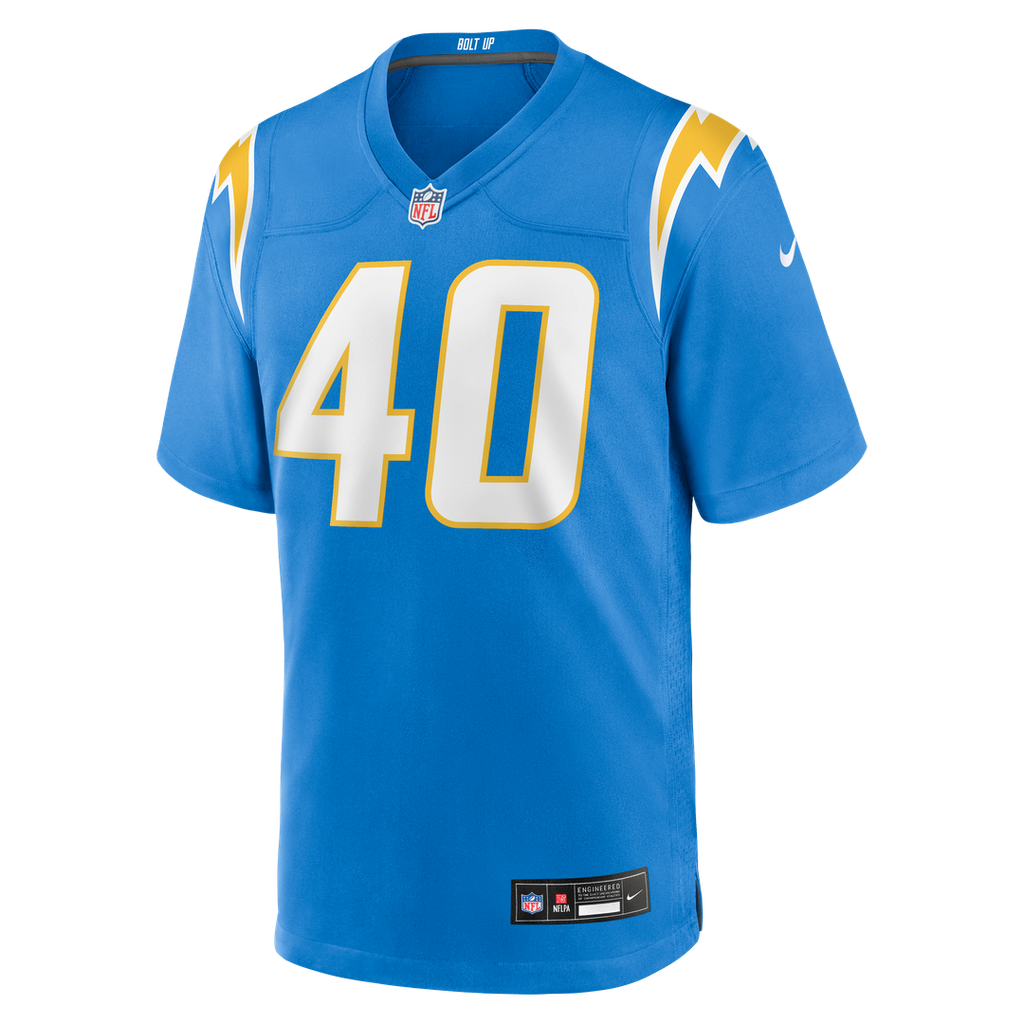 Los Angeles Chargers Kendall Williamson Nike Team Game Jersey - Powder Blue