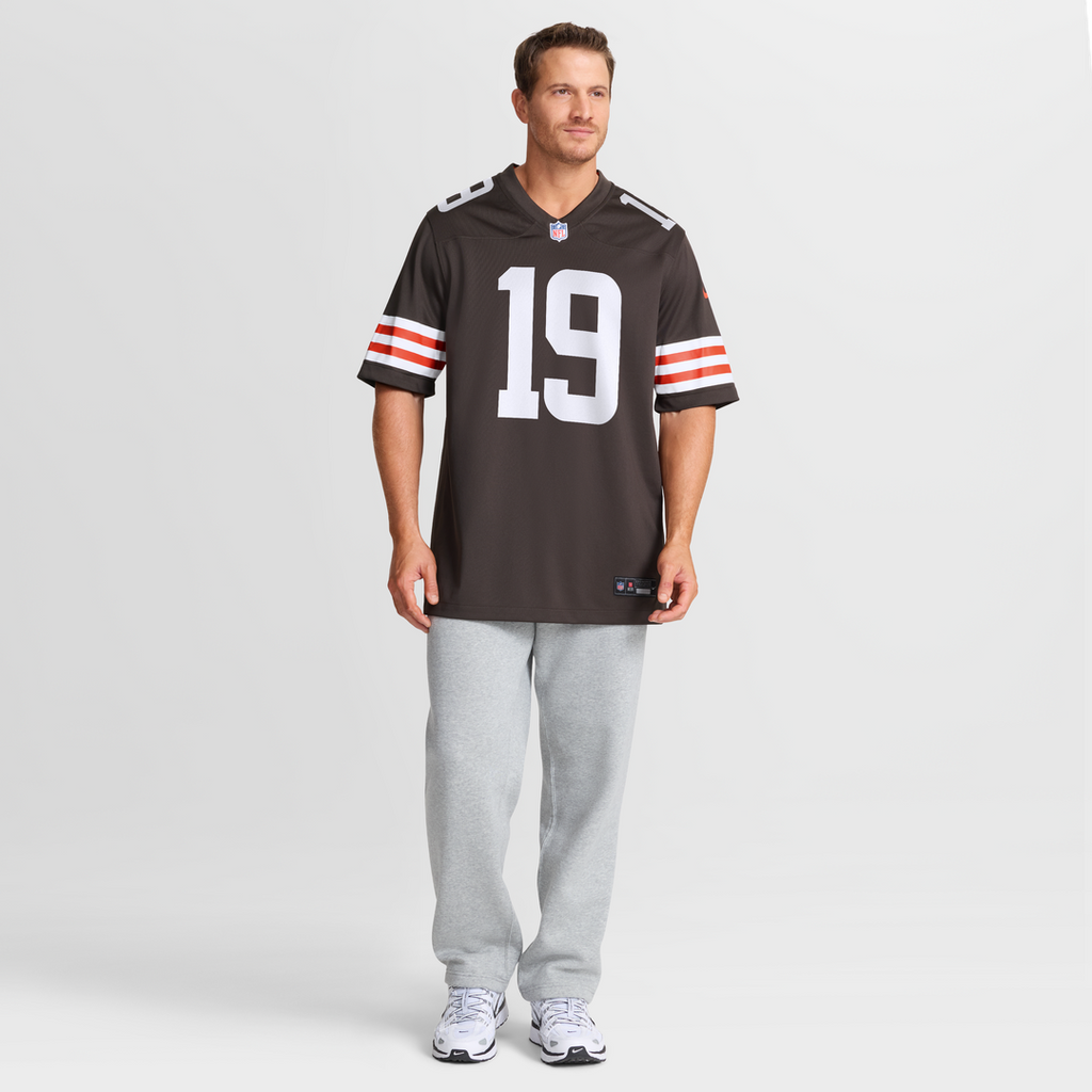 Cleveland Browns Cedric Tillman Nike Game Jersey - Brown
