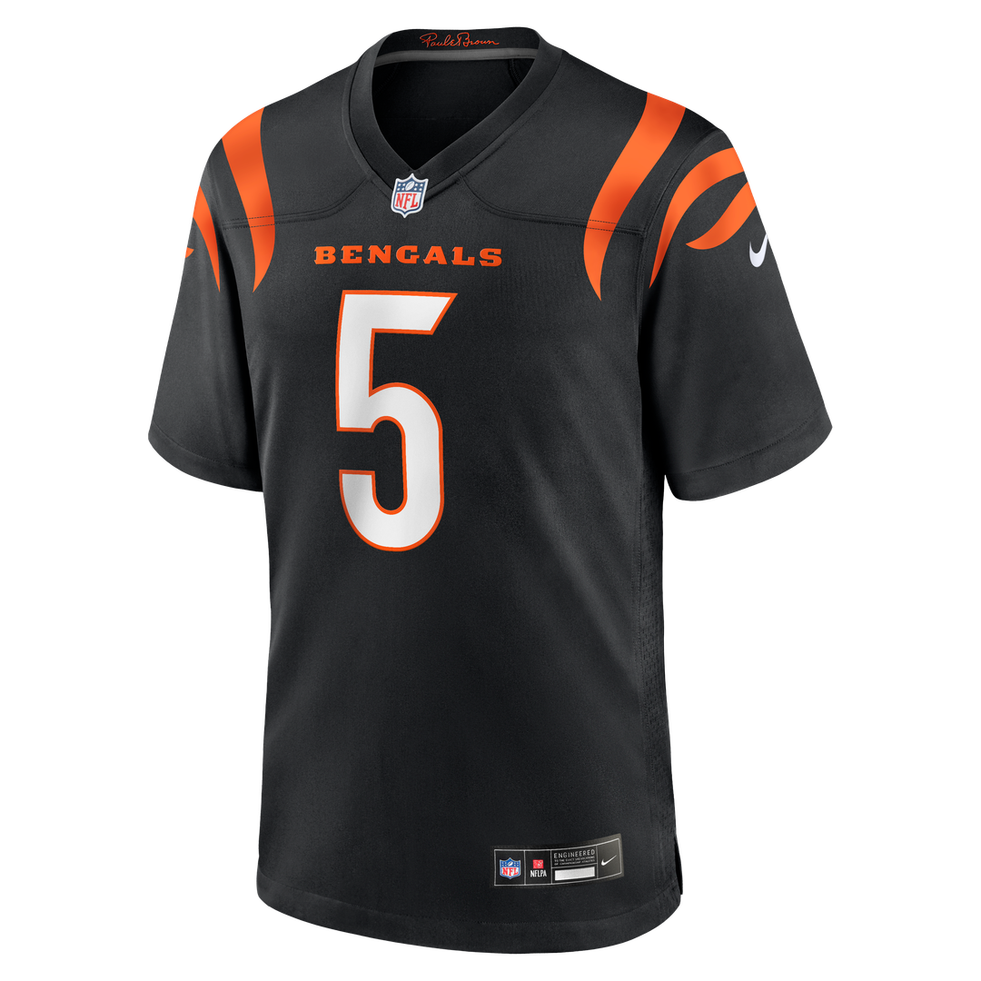 Cincinnati Bengals Tee Higgins Nike Game Player Jersey - Black