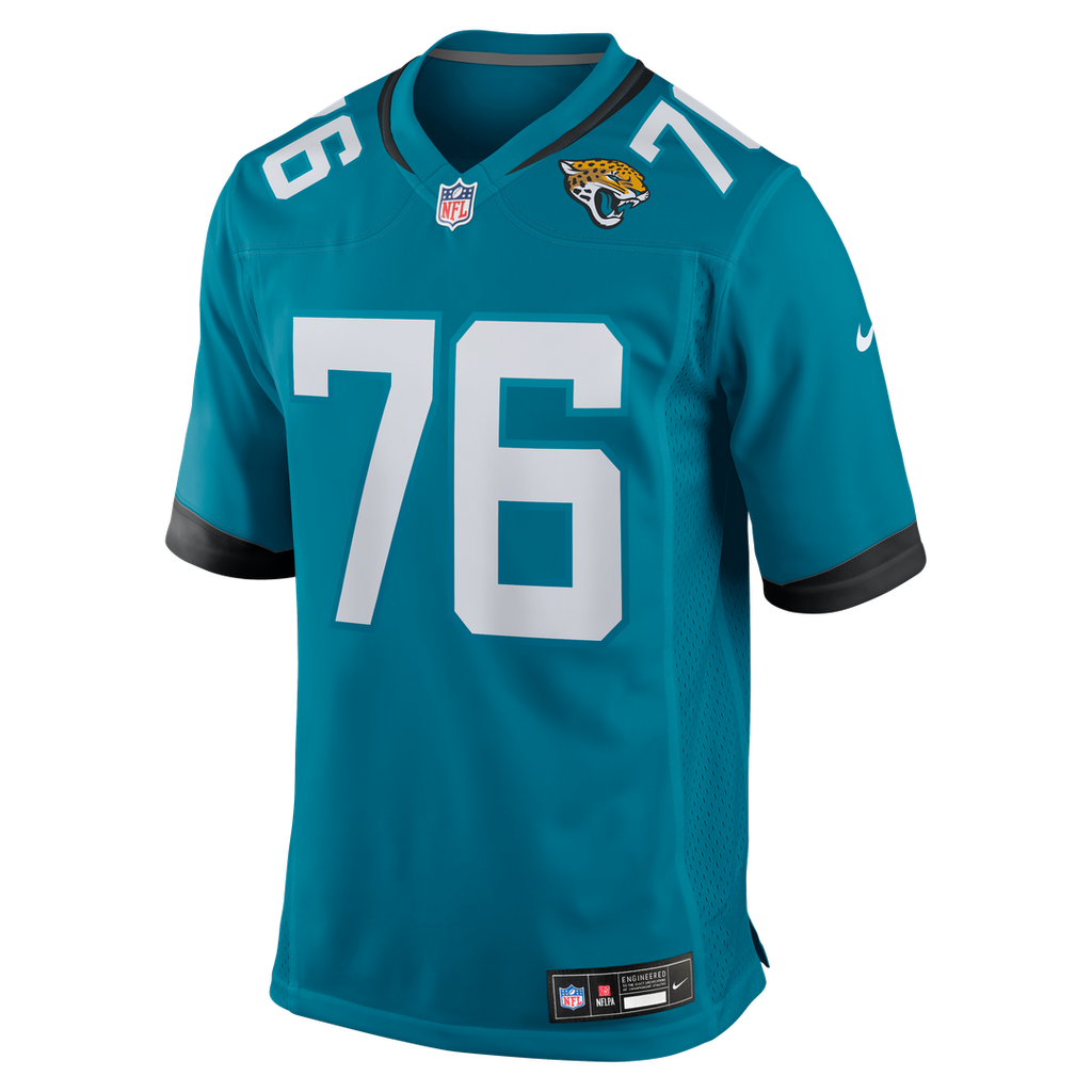 Jacksonville Jaguars Ezra Cleveland Nike Game Jersey - Teal
