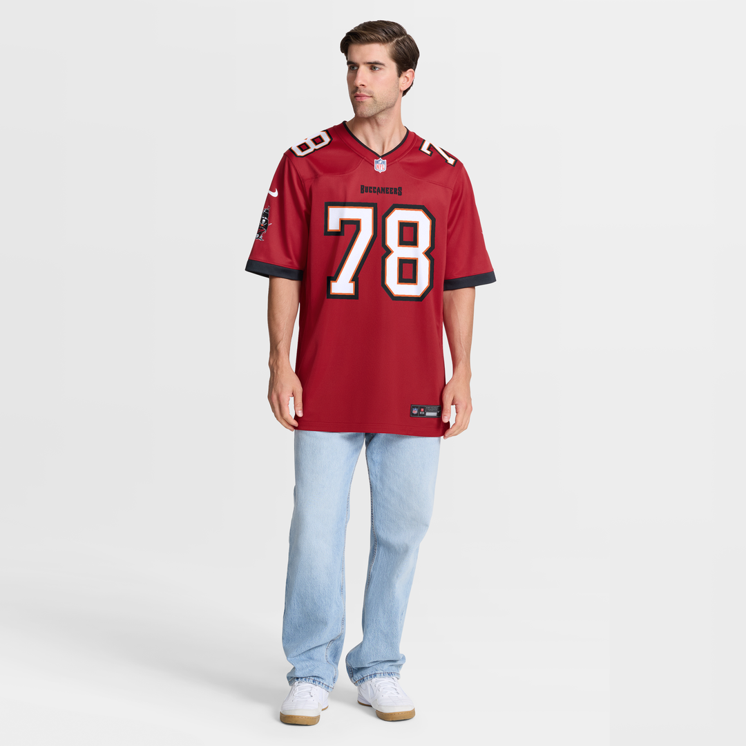 Tampa Bay Buccaneers Tristan Wirfs Nike Player Game Jersey - Red