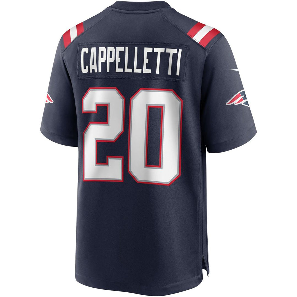 New England Patriots Gino Cappelletti Nike Game Retired Player Jersey - Navy
