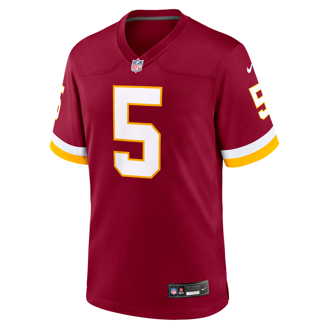 Washington Commanders Jayden Daniels Nike Game Jersey - Burgundy