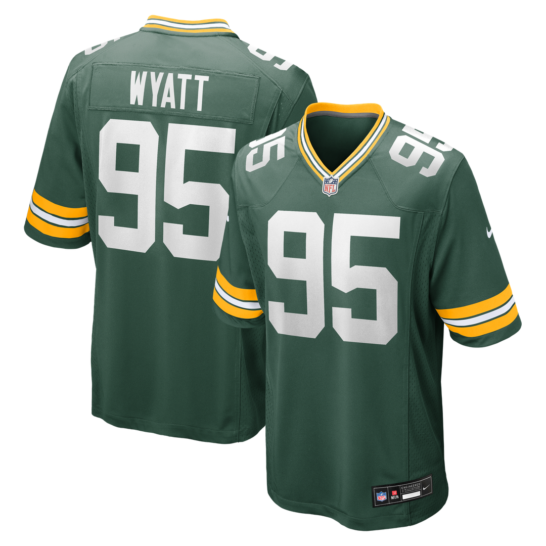 Green Bay Packers Devonte Wyatt Nike Player Game Jersey - Green