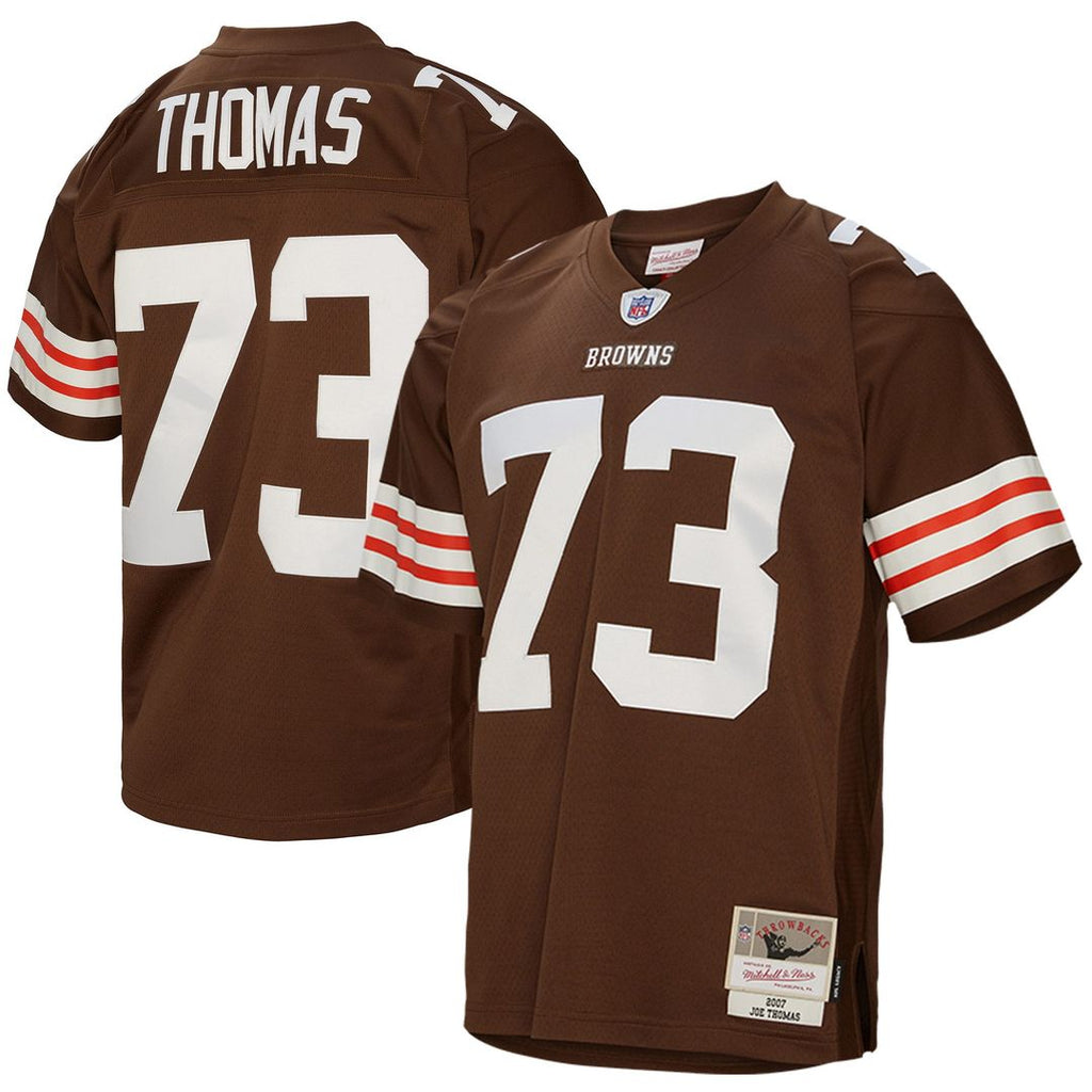 Cleveland Browns Joe Thomas Mitchell & Ness Legacy Replica Jersey - Brown