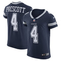Dallas Cowboys Dak Prescott Nike Vapor Elite Player Team Jersey - Navy