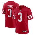 San Francisco 49ers Christian Kirk Nike Team Game Jersey - Scarlet