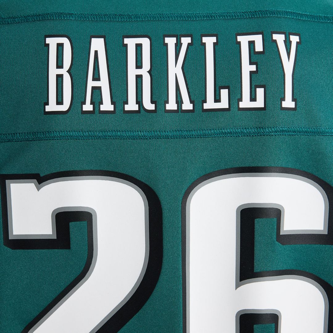Philadelphia Eagles Saquon Barkley Nike Alternate Game Jersey - Black