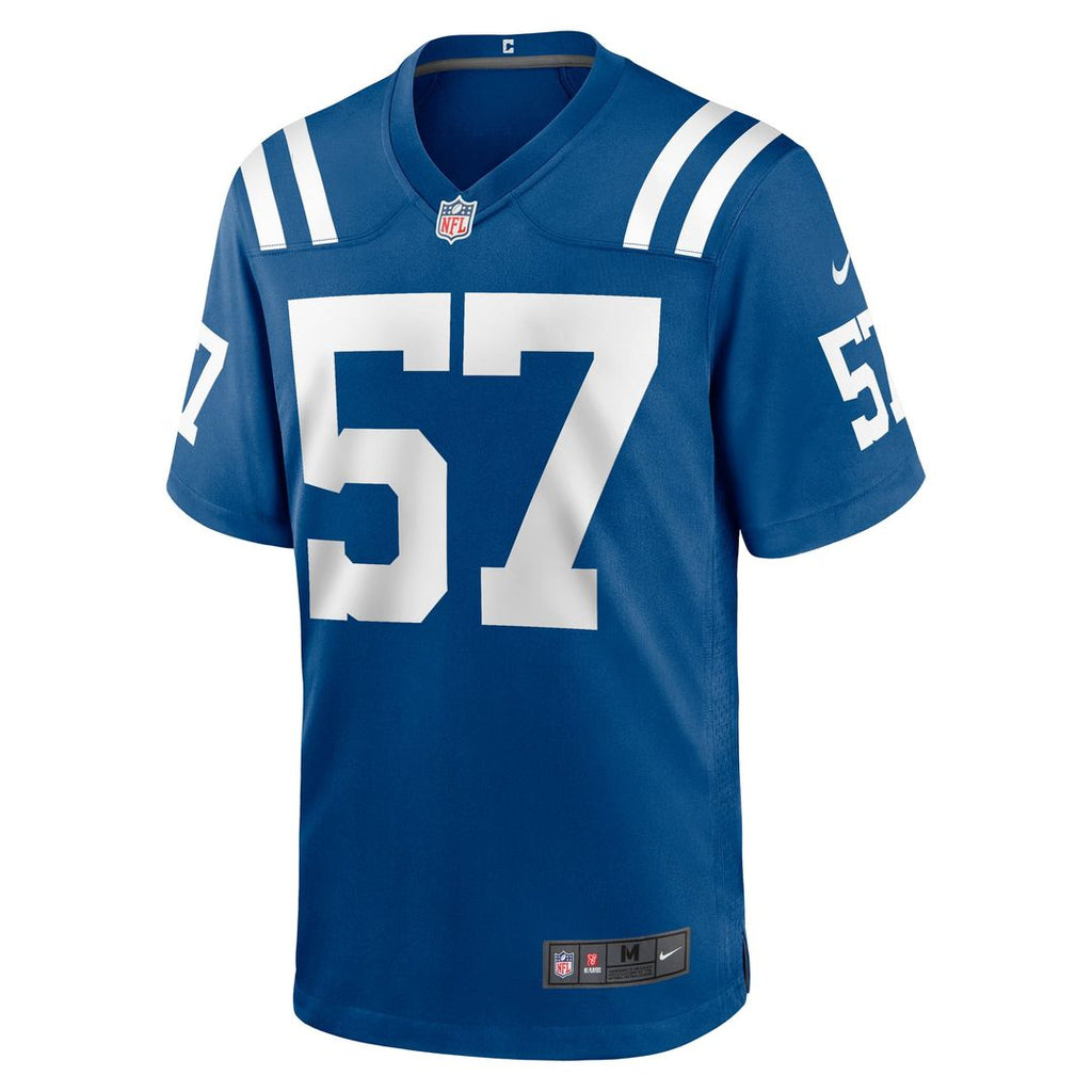 Indianapolis Colts Jaylon Carlies Nike Game Jersey - Royal