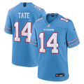 Tennessee Titans Carnell Tate Nike Team Game Jersey - Light Blue